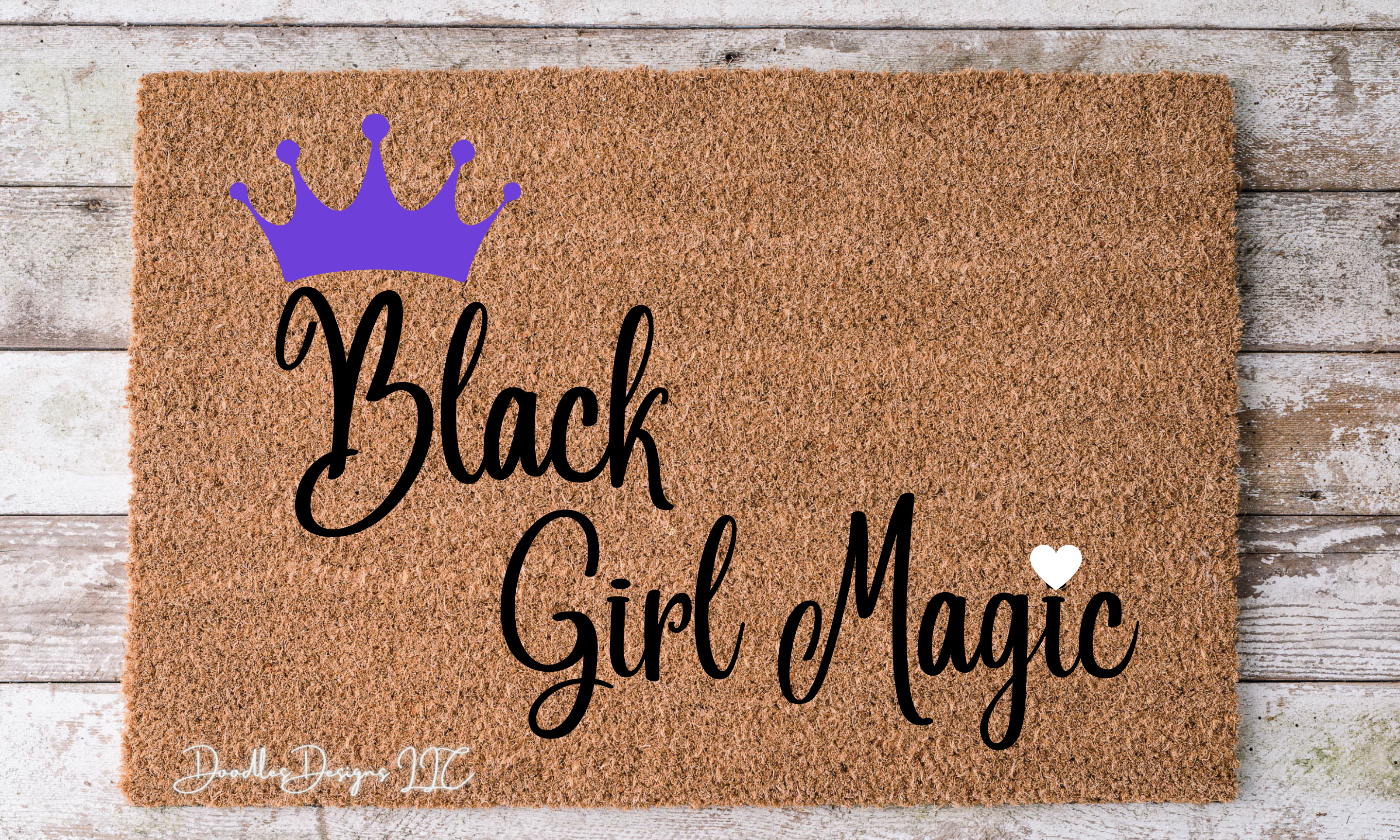 Black Girl Magic Doormat