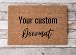 Load image into Gallery viewer, Custom Name Doormat
